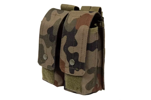 GFC Tactical - Подвійний магазин типу AK / AR - MOLLE - Нейлон - Wz. 93 PL Woodland - GFT-19-016371 - Підсумки для магазинів і патронів