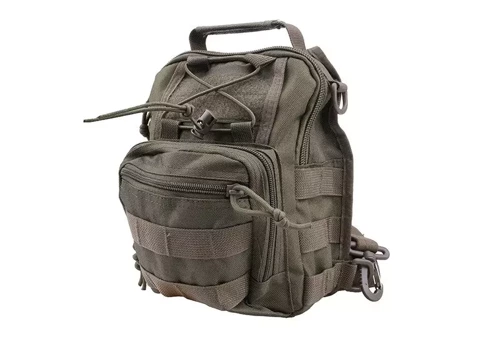 GFC Tactical - Тактична сумка через плече - MOLLE - Нейлон - Оливковий - GFT-20-003681 - Військові та тактичні сумки