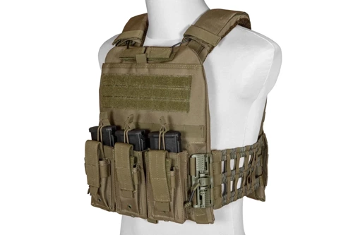 GFC Tactical - Тактичний жилет 9039 Basic - оливковий - GFT-18-033050 - Жилети Plate Carrier