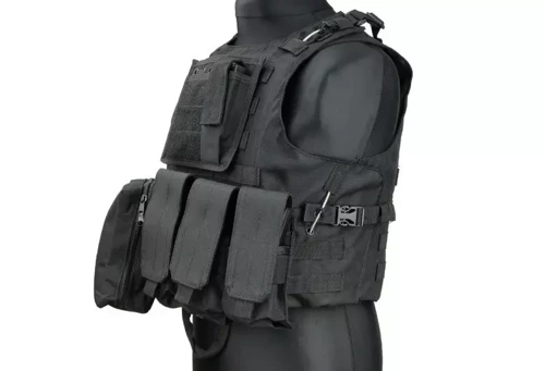 GFC Tactical - Тактичний жилет FSBE AAV - чорний - GFT-18-000330 - Жилети Plate Carrier