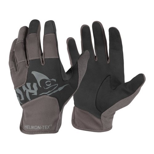 Helikon - All Round Fit Tactical Gloves Light® - Black / Shadow Grey - RK-AFL-PO-0135A. - Рукавиці тактичні