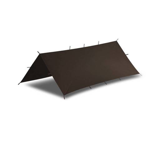 Helikon - Брезент, бівуачне полотно Supertarp Small® - 250 x 200 см - Earth Brown - PO-STS-PO-0A  - Брезенти і тенти