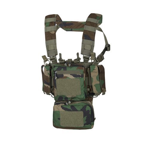 Helikon - Навчальна міні-будівельна установка Kamizelka - Woodland - KK-TMR-CD-03 - Жилети Chest Rig