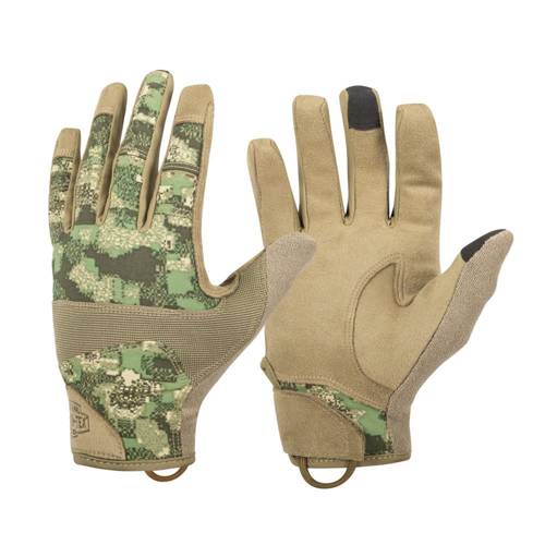 Helikon - Рукавички Range Tactical® Gloves - PenCott WildWood / Coyote - RK-RNG-PO-4511A. - Рукавиці тактичні