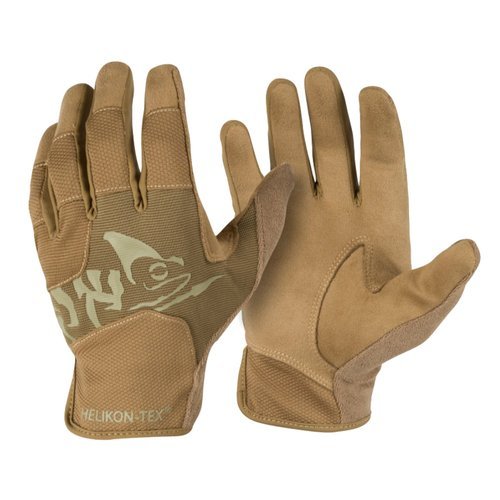 Helikon - Рукавиці тактичні All Round Fit Tactical Gloves Light® - Coyote Brown / Adaptive Green - RK-AFL-PO-1112A - Рукавиці тактичні