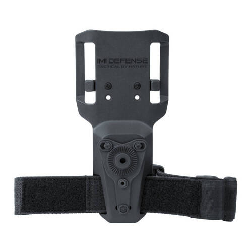 IMI Defense - Кобура на ремінь Mid Ride Belt Holster Panel Attachment with Thigh Strap - чорна - IMI-Z2250 - IMI-Z2250 - Аксесуари, монтажі