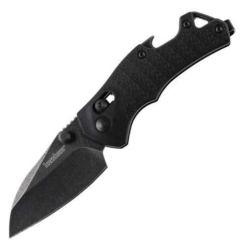 Kershaw - Складаний ніж Craze EDC - Reverse Tanto - Flipper - DuraLock - Black - 8337 - Ножі зі складаним лезом