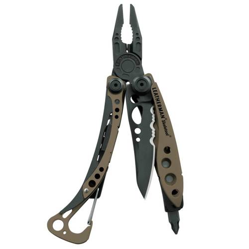 Leatherman - Мультитул Skeletool - 7 narzędzi - Coyote Tan - 832207 - Мультитул