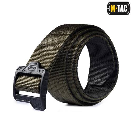 M-Tac - Тактичний пояс Double Duty Tactical Belt Hex - оливковий/чорний - 10043802 - Ремені для штанів та підтяжки