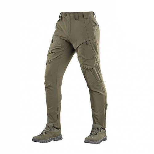 M-Tac -Трекінгові штани Rubicon Flex - 4-Way Stretch - Dark Olive - 20074048  - Штани карго