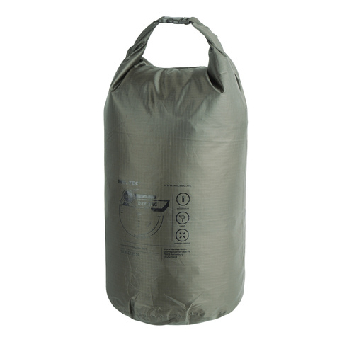 Mil-Tec - Водонепроникний сухий мішок Dry Bag - 13 л - Olive Drab - 13878101 - Водонепроникні контейнери та пакети