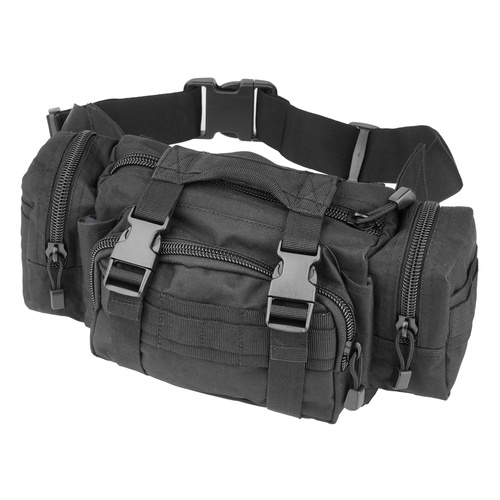 Mil-Tec - Сумка TOPS Waist Pack - Чорний - 13510002 -  Дорожні сумки, сумки-нирки