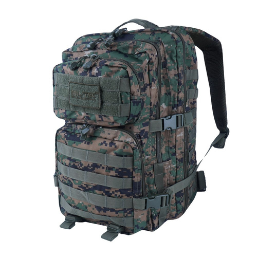 Mil-Tec - Рюкзак Large Assault Pack - Digital Woodland - 14002271 - Екскурсійні, патрульні (26-40 л)