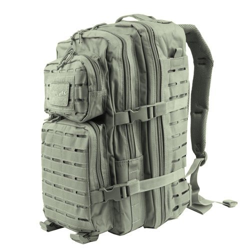 Mil-Tec - Рюкзак Large Assault Pack Laser Cut - Зелений OD - 14002701 - Екскурсійні, патрульні (26-40 л)