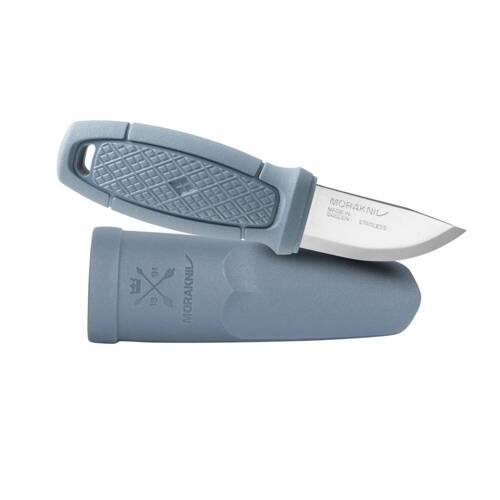 Morakniv - Туристичний ніж Eldris LightDuty - нержавіюча сталь - Dusty Blue - NZ-ELR-SS-0Z - Ножі з фіксованим лезом