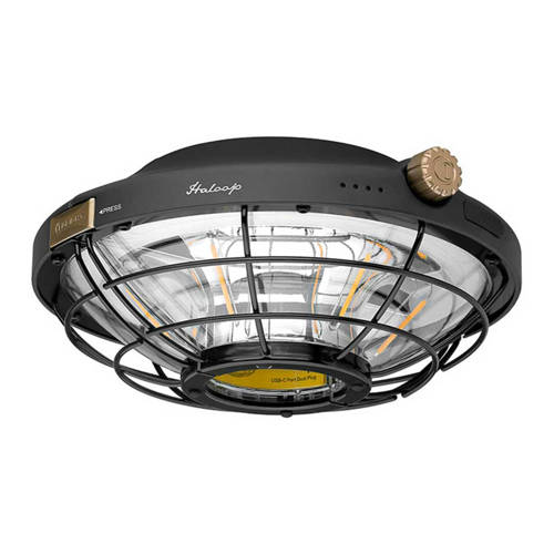 Olight - Lampa kempingowa Haloop - Accumulatorowa - 600 lm - Czarna - Haloop - Кемпінгові лампи