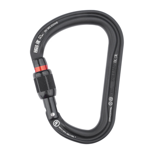 Petzl - Карабін WILLIAM - SCREW-LOCK - M36A SLN - Алюмінієві карабіни