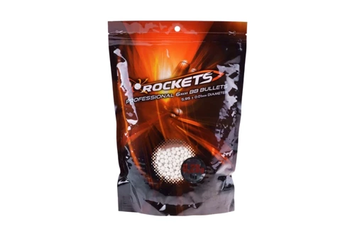 Rockets - Кулі ASG Professional - 0,28 г - 3570 шт. - Білий - ROC-16-018528 - Кульки 0,28 г