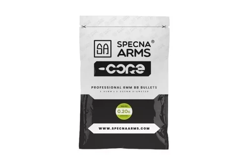 Specna Arms - Біокульки для ASG CORE - 0,20 г - 1000 шт - білі - SPE-16-021019 - Кульки 0,20 г