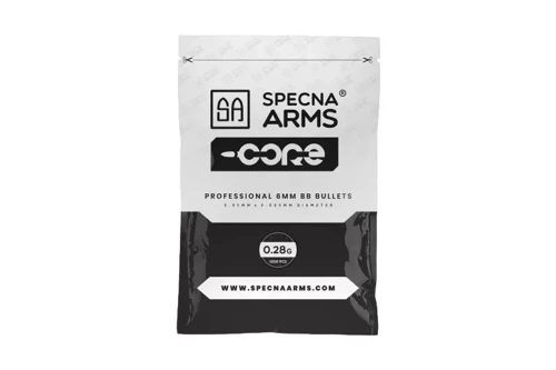 Specna Arms - Кулі CORE ASG - 0,28 г - 1000 шт. - Білий - SPE-16-021005 - Кульки 0,28 г