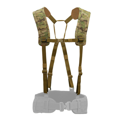 Templars Gear  - Підтяжки тактичні X-Harness 4-точкові - MOLLE - MultiCam - TG-X-HAR-MC  - Ремені та підтяжки MOLLE