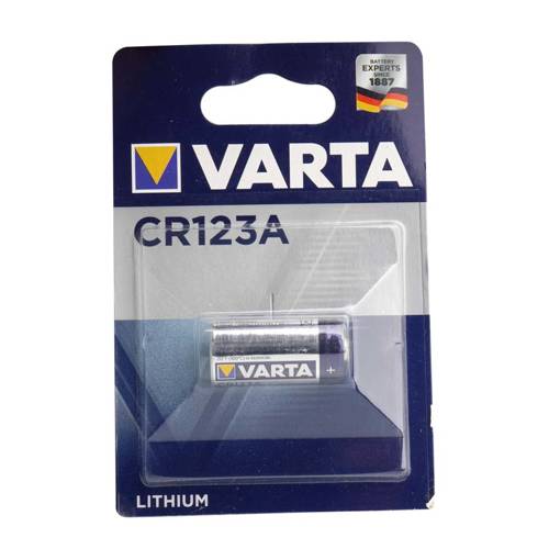 VARTA - Літієва батарейка - CR123A - 3V - Акумулятори, батарейки